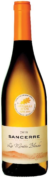 AOP(1) SANCERRE DOMAINE LA GEMIÈRE “LES MONTÉES BLANCHES” 2018. 3760073080367 (3760073080367)