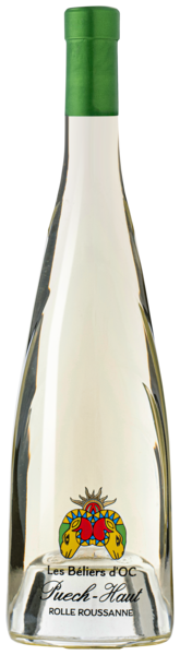 LES BÉLIERS D’OC PUECH HAUT IGP PAYS D'OC BLANC SEC
 code EAN 3760075212476 