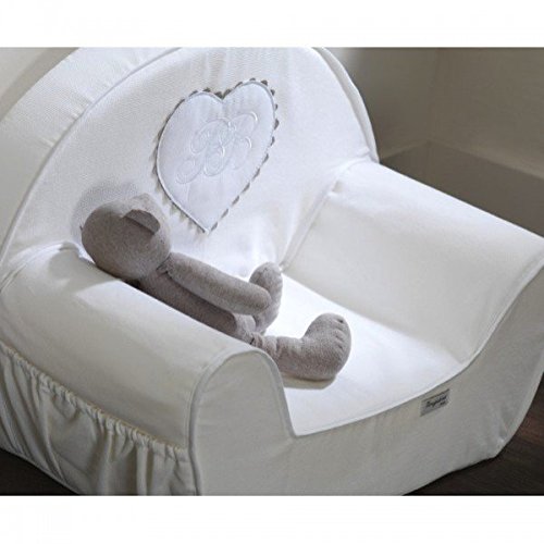 - fauteuil emma blanc - blanc
