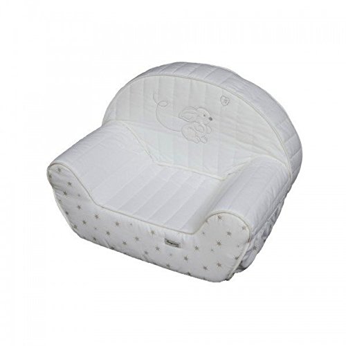 - fauteuil basile - blanc