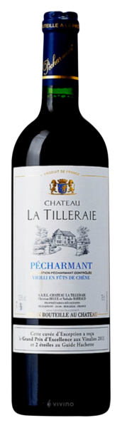 AOP PÉCHARMANT ROUGE
CHÂTEAU LA TILLERAIE 3760076560095 CHÂTEAU LA TILLERAIE