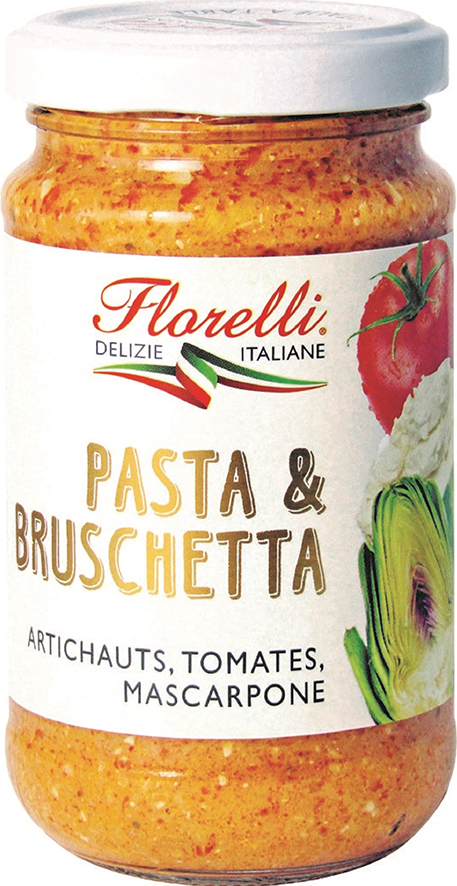 sauce PASTA 
& BRUSCHETTA