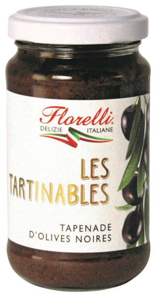 TAPENADE D'OLIVES NOIRES
FLORELLI 3760077532183 FLORELLI TAPENADE D'OLIVES NOIRES
FLORELLI 3760077532183 FLORELLI