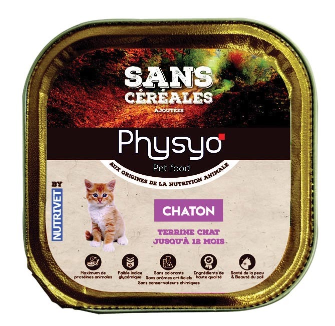 BARQUETTES POUR CHAT “PHYSYO PETFOOD” 3760080530695 (3760080530695)