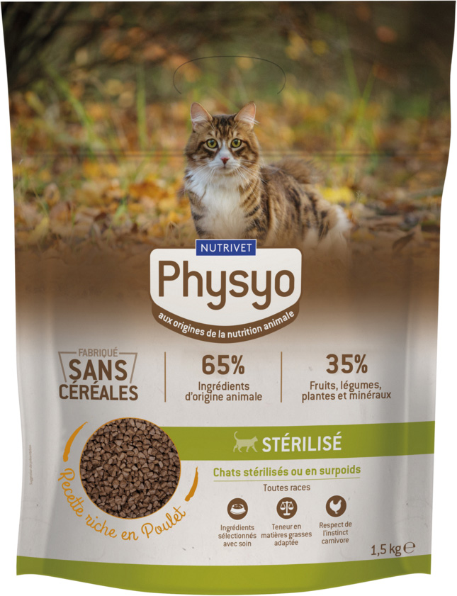  CROQUETTES POUR CHAT PHYSYO code EAN 3760080533405 