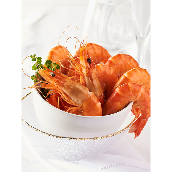  Crevettes Entières Cuites Réfrigérées code EAN 3760082431129 