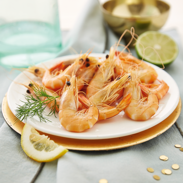 Crevettes Sauvages Entières Cuites Réfrigérées ...