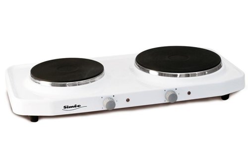 Qr240 réchaud  émail 2 plaques  puissance jusqu...