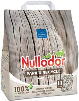 LITIÈRE PAPIER RECYCLÉ 