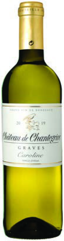  AOP(1) GRAVES CHÂTEAU DE CHANTEGRIVE “CAROLINE” 2019. code EAN 3760084163417 