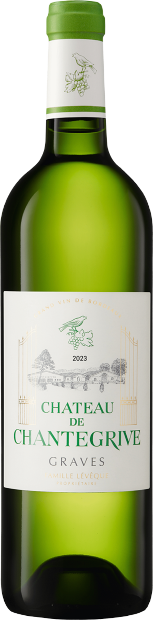  AOP GRAVES BLANC SEC - CHÂTEAU DE CHANTEGRIVE 2023 code EAN 3760084164674 