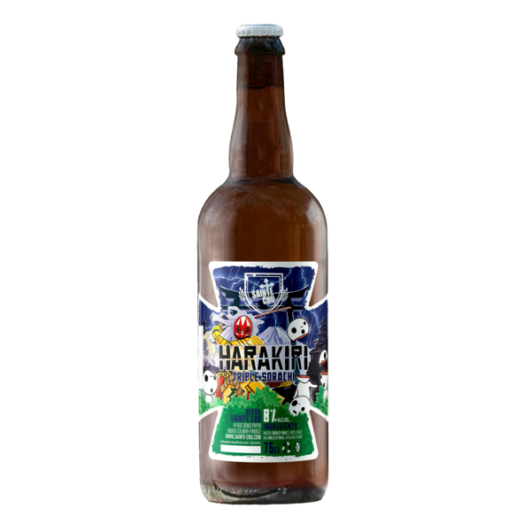 SAINTE CRU BIÈRE HARAKIRI 
 code EAN 3760084335180 