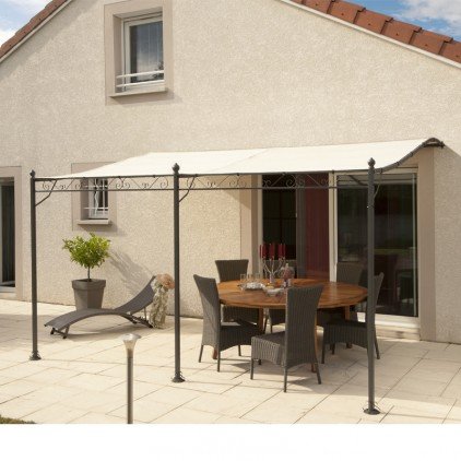 OSE Tonnelle adossée beige 4x3 m code EAN 3760085313491 