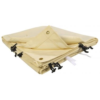 Toile de rechange beige pour auvent ou tonnelle...