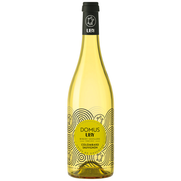 DOMUS UBY ZÉRO RÉSIDU DE PESTICIDES IGP CÔTES DE GASCOGNE BLANC SEC
 code EAN 3760085610569 