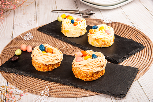  4 NIDS DE Pâques 
CRÈME AU BEURRE code EAN 3760086150149 