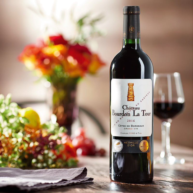 Chateau bourdon la tour 2016 AOP CÔTES DE BORDEAUX  ROUGE Chateau bourdon la tour 2016 code EAN 3760087341317 