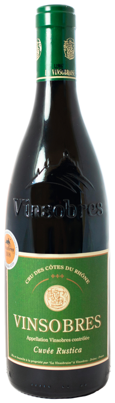 Cuvée Rustica AOP VINSOBRES ROUGE Cuvée Rustica code EAN 3760088860107 