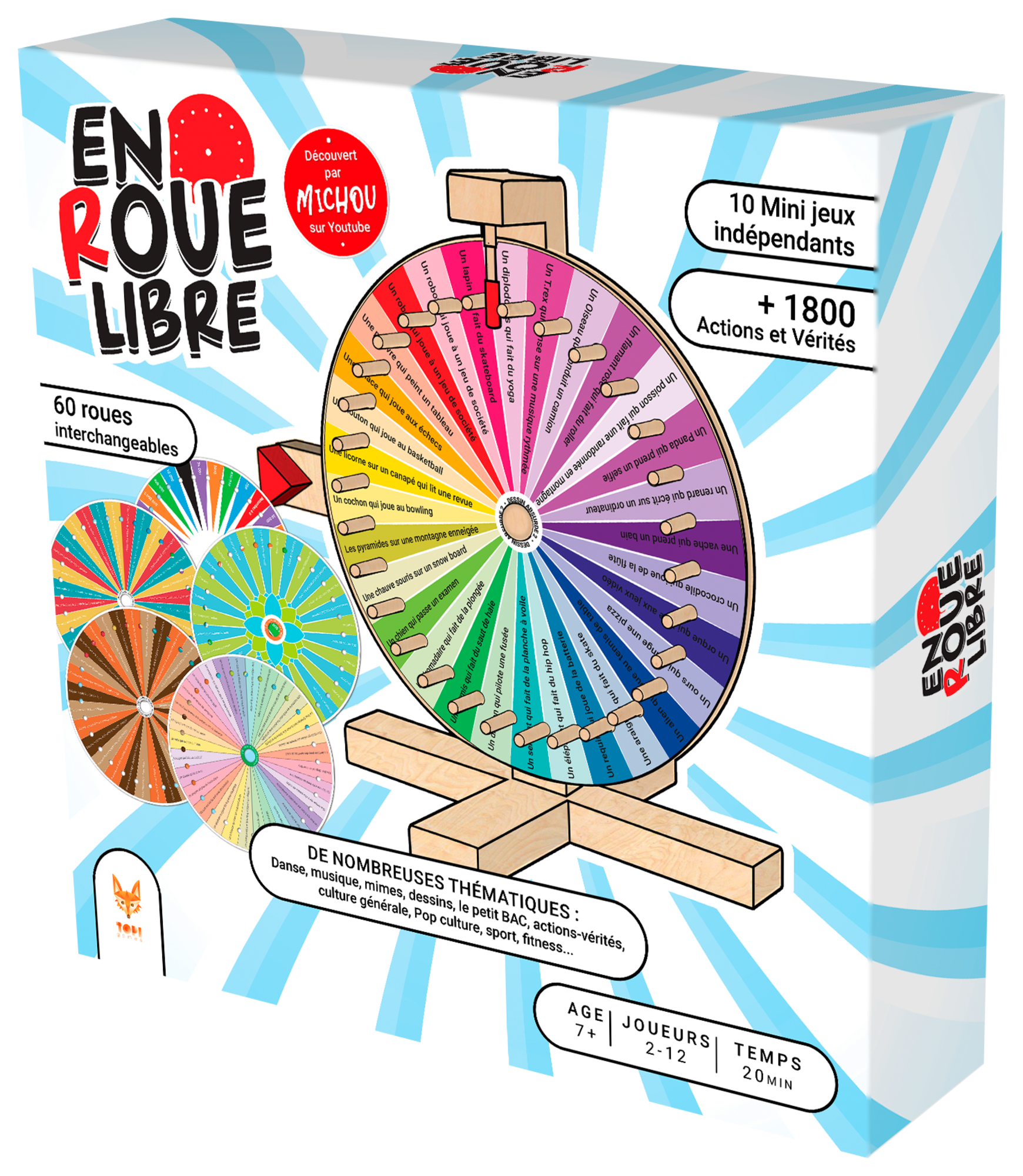 TOPI GAMES EN ROUE LIBRE code EAN 3760089891797 