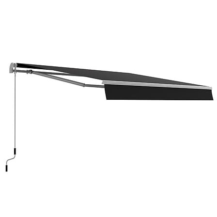 Store banne manuel 3x2m TAMPA Gris Aluminium 29...