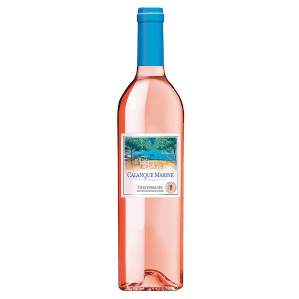 calanque-marine I.G.P.  Méditerranée rosé code EAN 3760093630511 