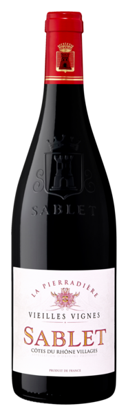 AOP CÔTES-DU-RHÔNE VILLAGES SABLET ROUGE
LA PIERRADIÈRE VIEILLES VIGNES HVE3 3760093635950 LA PIERRADIÈRE VIEILLES VIGNES HVE3