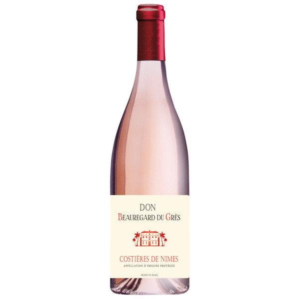 DON BEAUREGARD DU GRÈS AOP COSTIÈRES DE NÎMES 2022 ROSÉ
 code EAN 3760093636759 