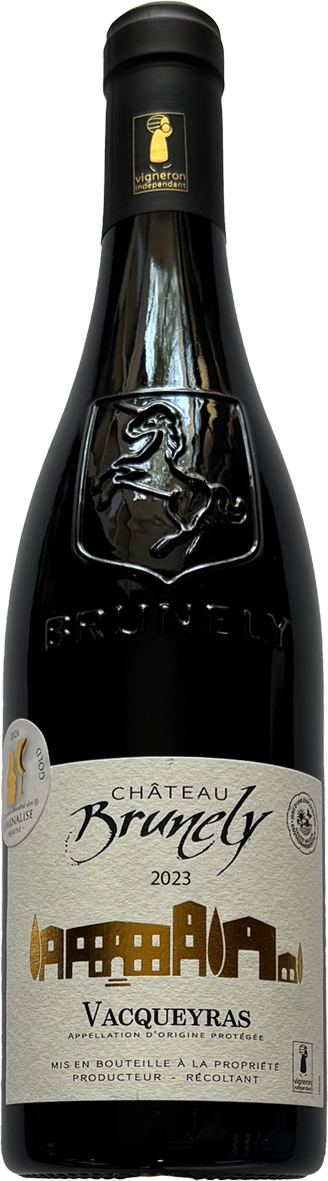 CHÂTEAU BRUNELY AOP VACQUEYRAS ROUGE code EAN 3760093638517 