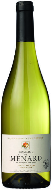  IGP CÔTES DE GASCOGNE DOMAINE DE MENARD "CUVEE MARINE PREMIUM"  2020 code EAN 3760094287080 