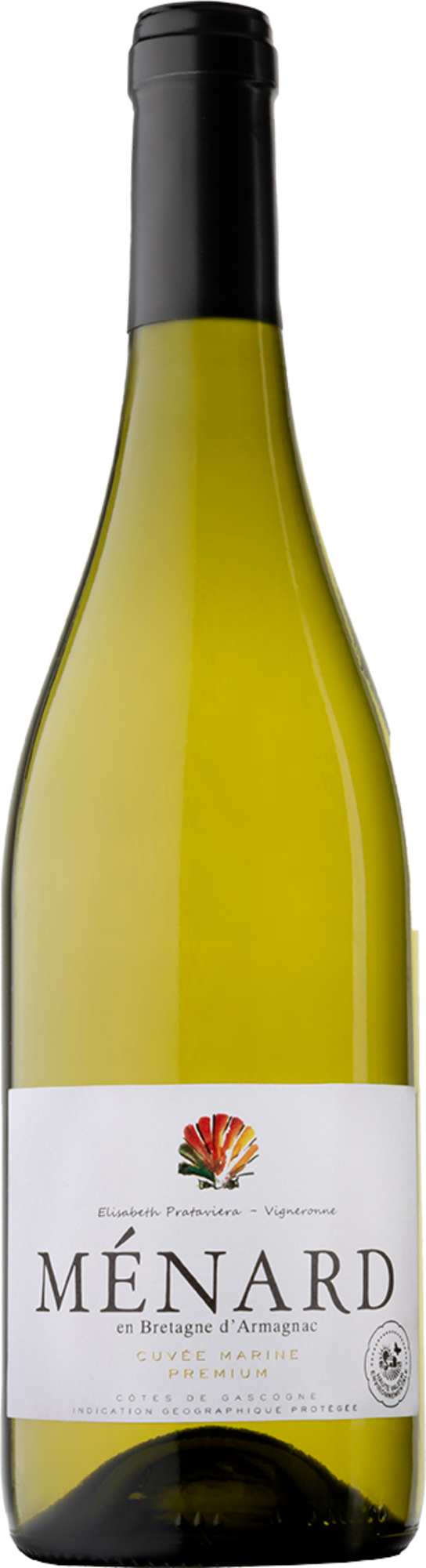 IGP CÔTES DE GASCOGNE BLANC SEC  - MENARD CUVÉE "MARINE PREMIUM" 2024 code EAN 3760094287721 