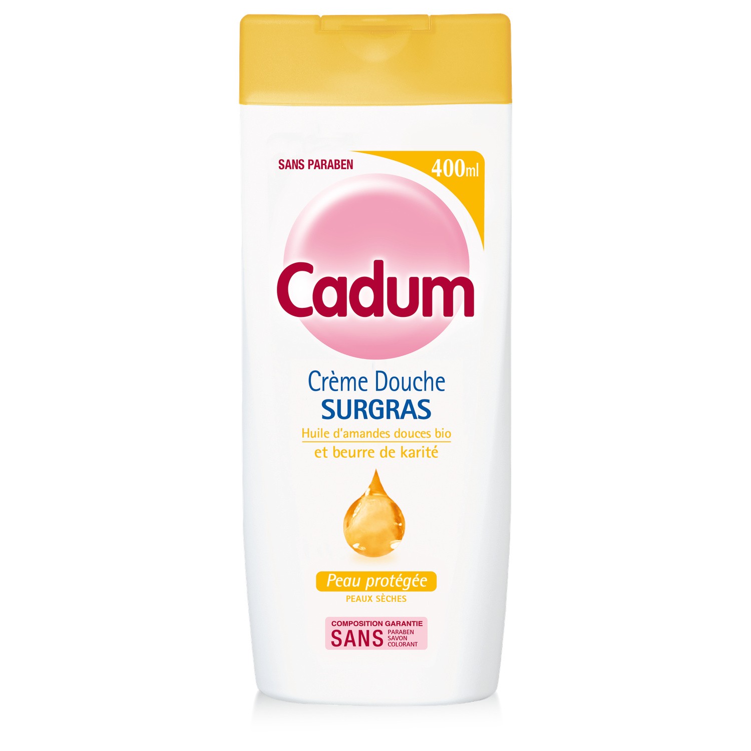 Crème Douche Amandes Douces Bio et Beurre d CADUM