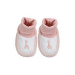 TROIS KILOS SEPT Chaussons 0/1 mois Sophie La Girafe® Rose code EAN 3760108721531 