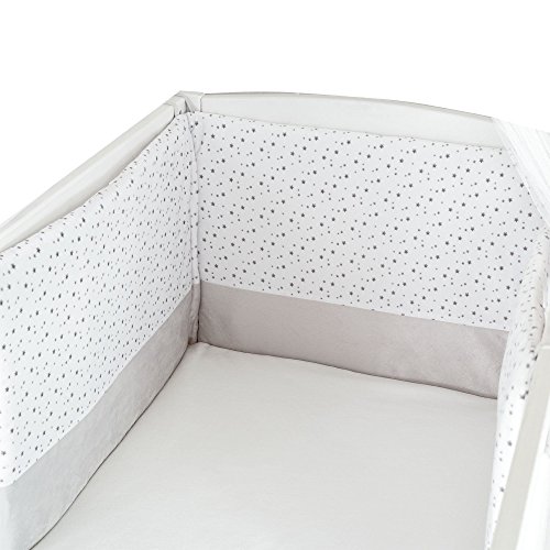 Ma petite étoile tour de lit blanc