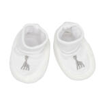 TROIS KILOS SEPT Chaussons 0/1 Mois Sophie La Girafe Blanc code EAN 3760108774834 