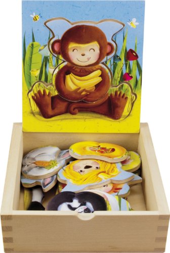 PUZZLE EN BOIS Ulysse Couleurs d'enfance - Puzz...