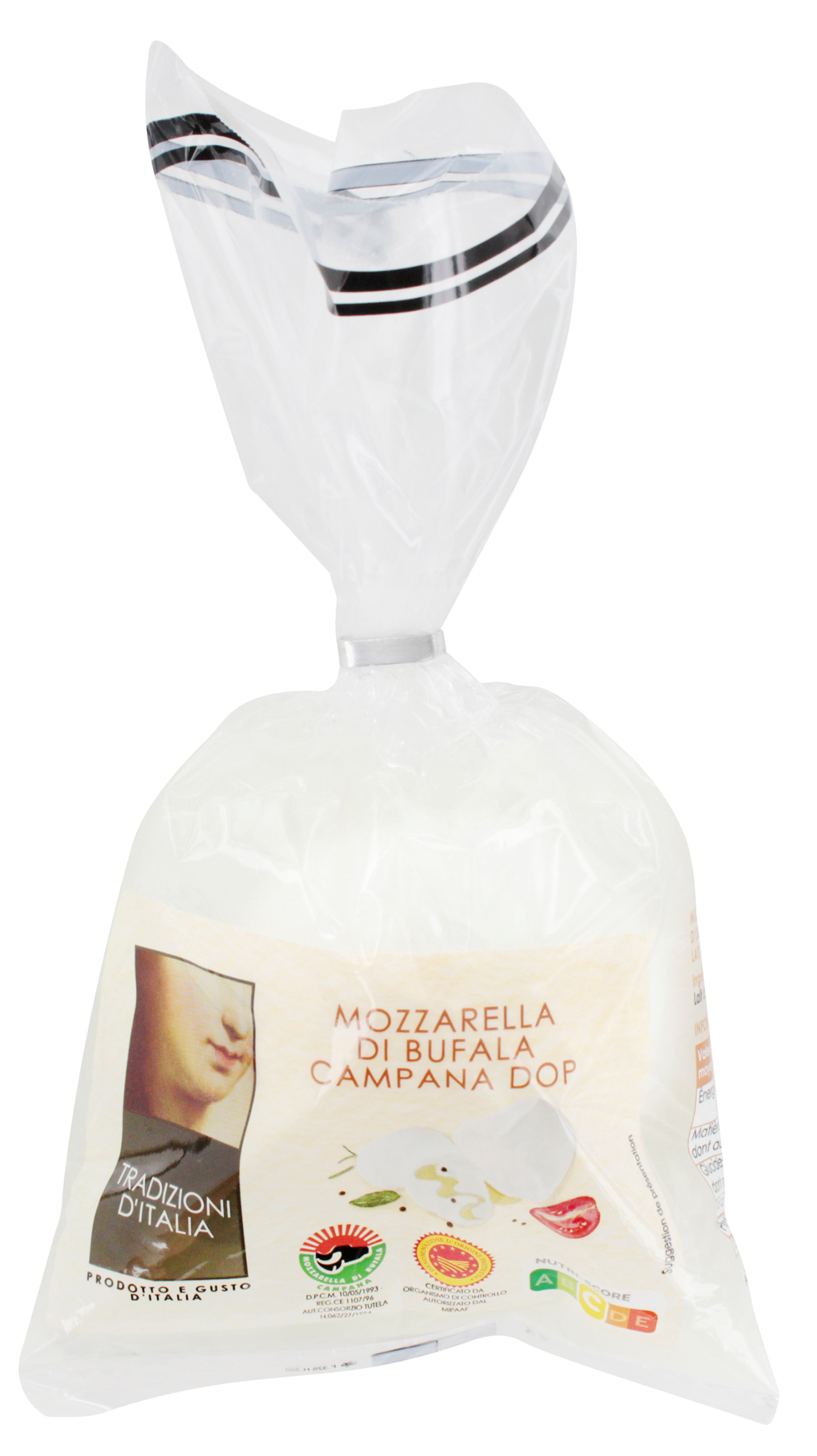MOZZARELLA DI BUFALA CAMPANA DOP 23% MAT. GR. 