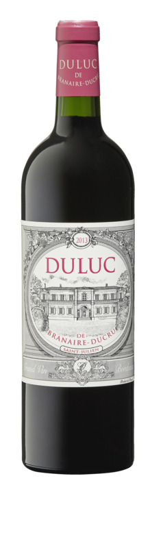 Duluc de Branaire-Ducru - Second Vin AOP SAINT-JULIEN ROUGE 2013 Duluc de Branaire-Ducru - Second Vin code EAN 3760114634139 