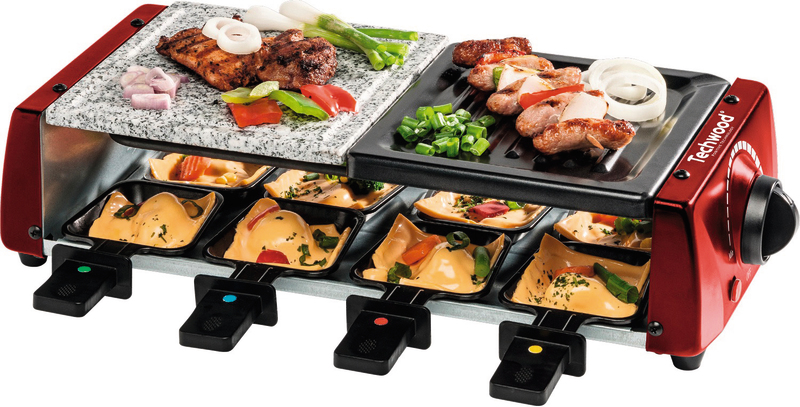 RACLETTE GRIL ET PIERRE DE CUISSON TECHWOOD