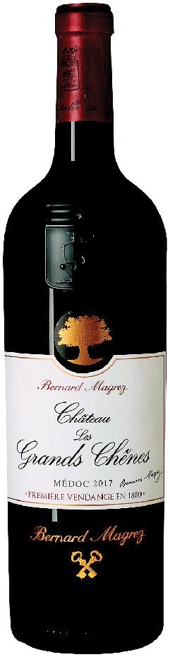 AOP(1) MÉDOC CHÂTEAU LES GRANDS CHÊNES 2017. 3760117793659 (3760117793659)