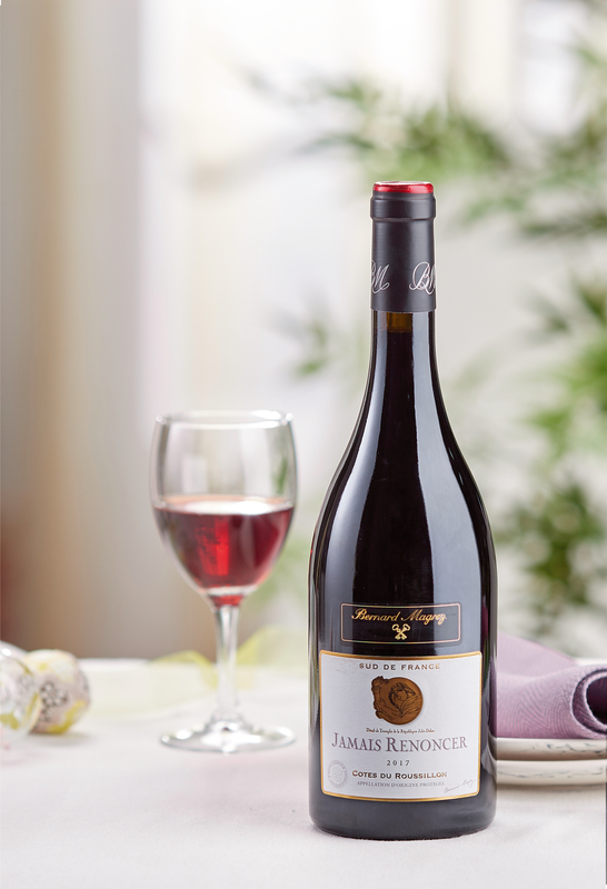 Jamais Renoncer Magrez AOP CÔTES DU ROUSSILLON  ROUGE 2017 Jamais Renoncer Magrez 3760117871005 (3760117871005)