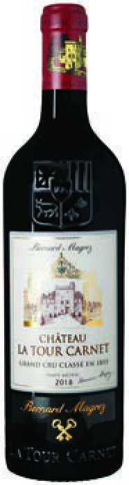AOP(1) HAUT-MÉDOC GRAND CRU CLASSÉ CHÂTEAU LA TOUR CARNET 2018 3760117904307 (3760117904307)