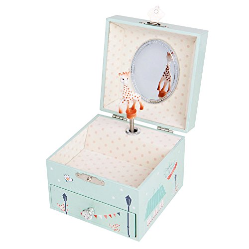 Coffret musical cube sophie la girafe - vert