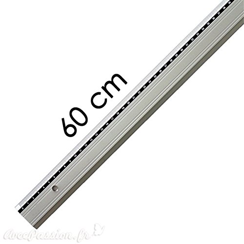 Règle plate en aluminium artos 60cm 60 cm