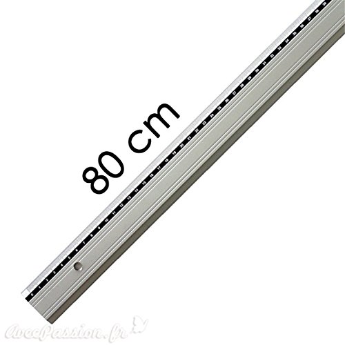 Règle plate en aluminium artos 80cm 80 cm