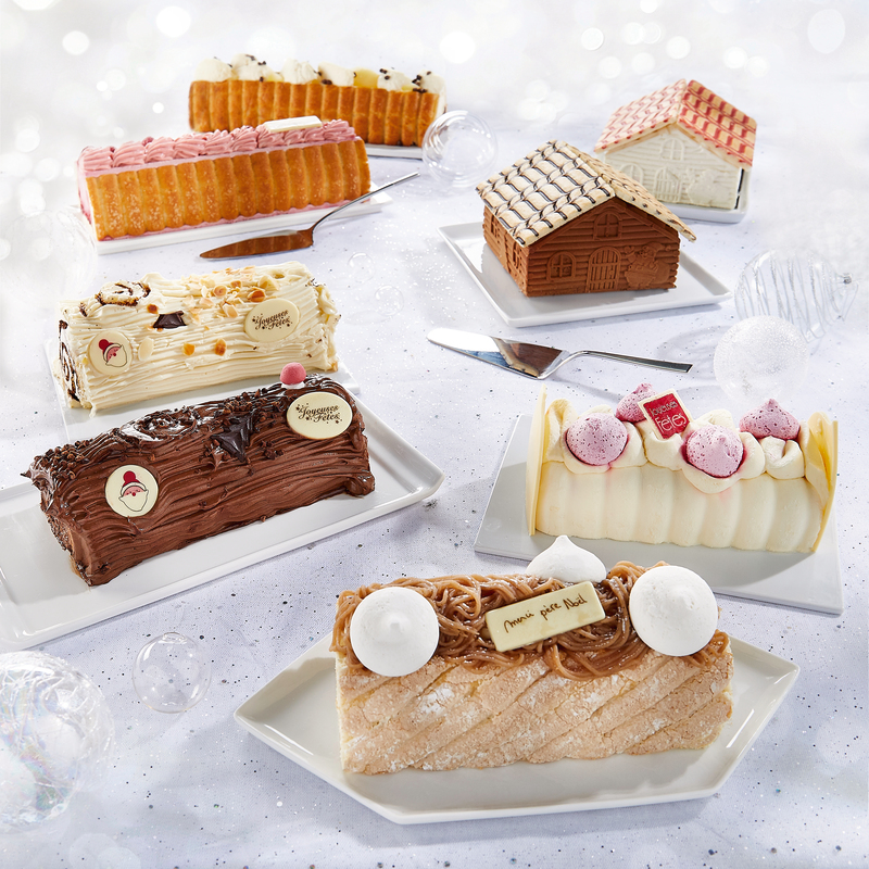 BÛCHE FRAMBOISE 10 PARTS  3760122883703 (3760122883703)