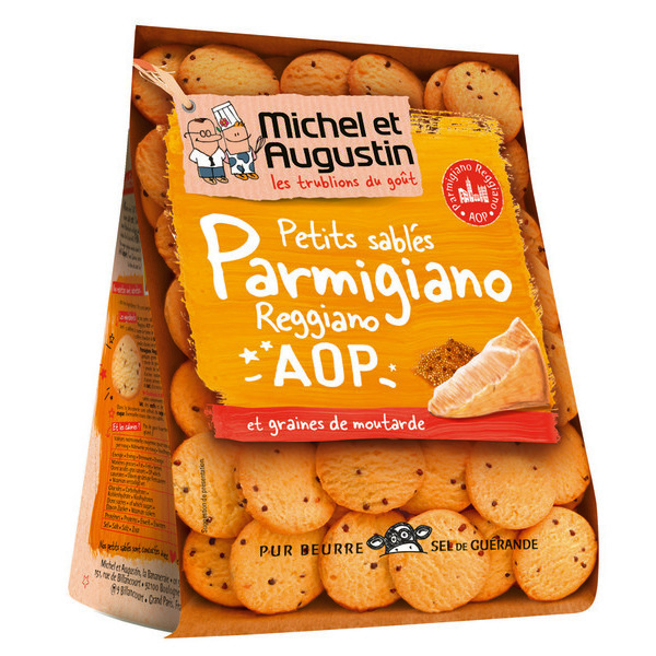 Petits sablés Parmigiano Reggiano A.O.P.