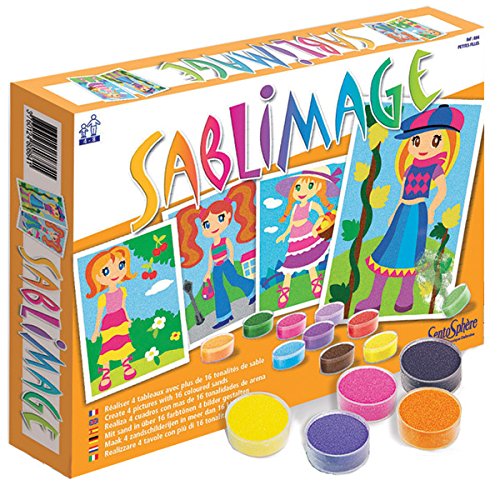 - 884 - jouet premier age - sablimage petites f...