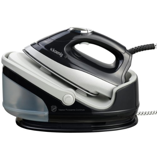 V6 centrale vapeur noir  2400 w