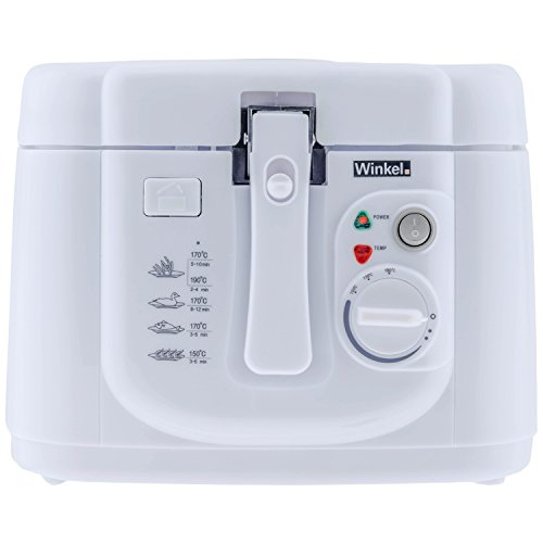 Gf2505 friteuse blanc 1800 w 2,5 l
