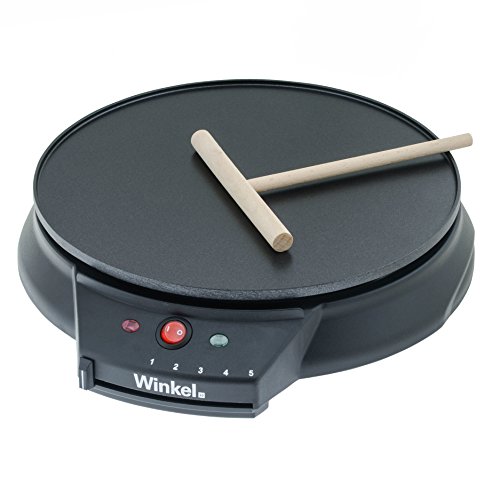WINKEL GOO30 Crêpière Noir 1000 W